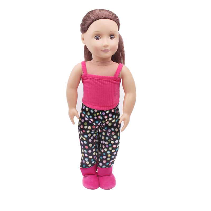 18 inch American Girl Doll Pajamas Four-piece Set