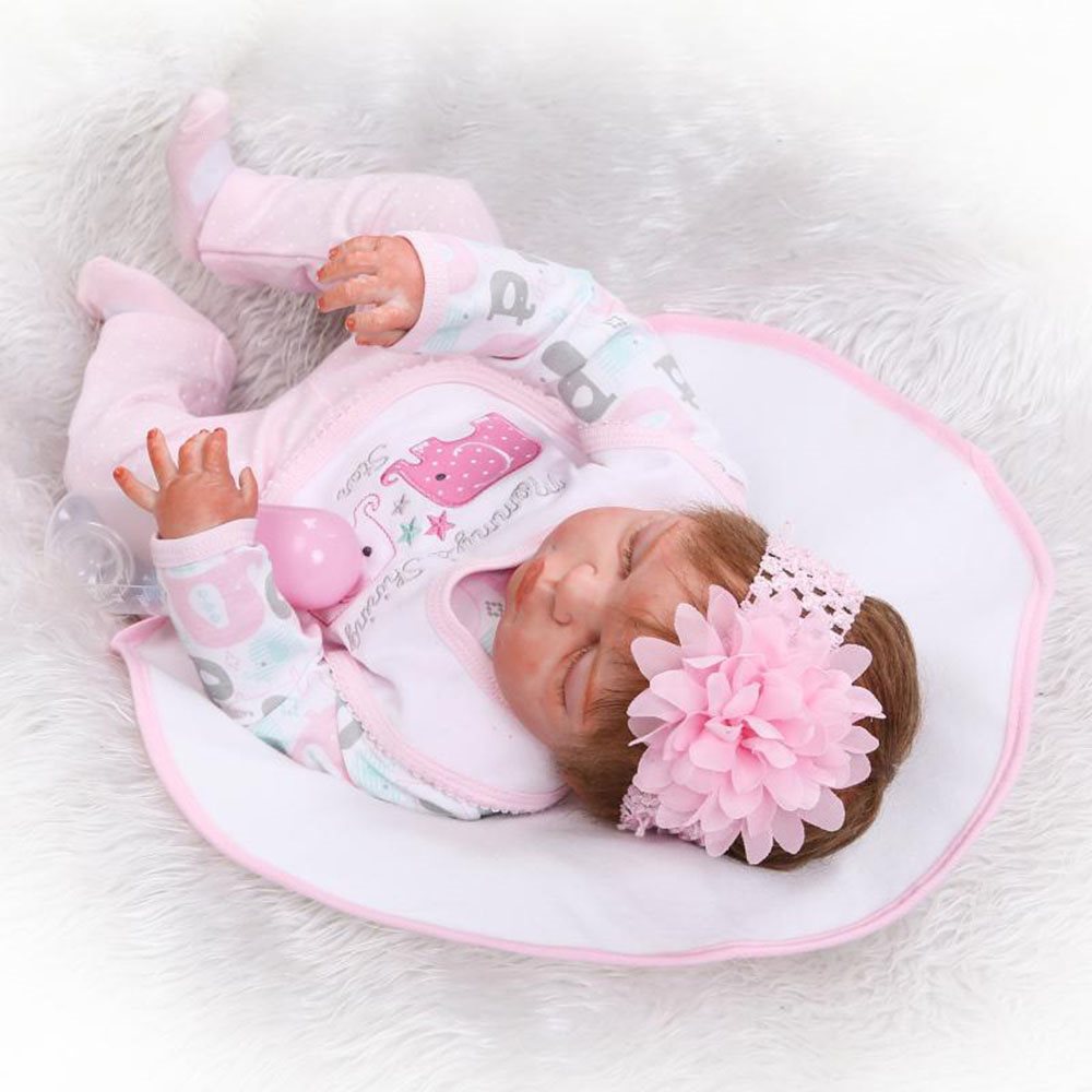 20'' soft Emma Reborn Baby Doll Girl