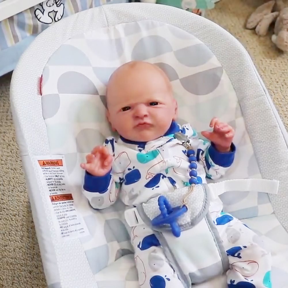 17'' Lifelike Cute Trey Reborn Baby Dolls