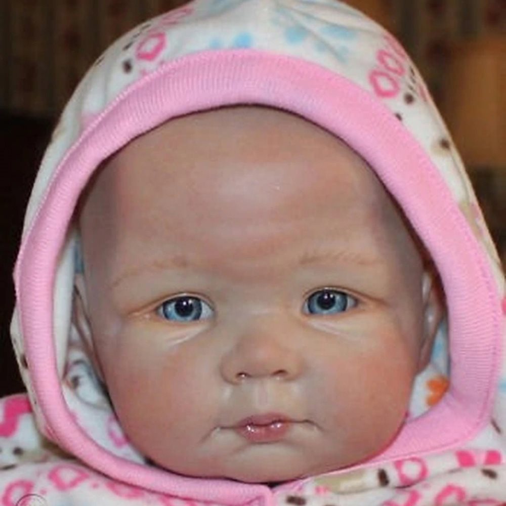 "17'' Real Lifelike Lisa Reborn Baby Doll Girl Toy "