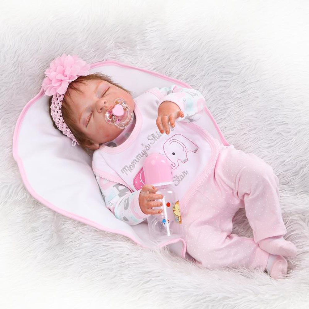 20'' soft Emma Reborn Baby Doll Girl