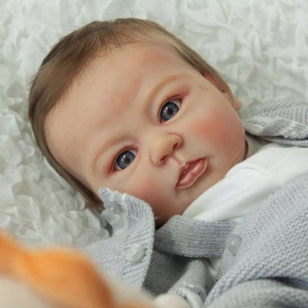17''inch sweet Realistic reborn baby doll mio
