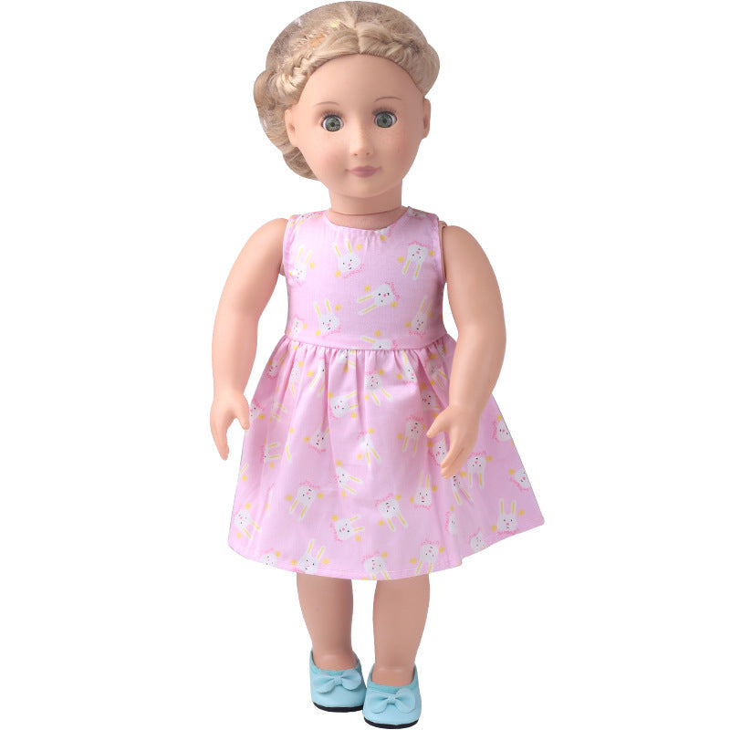 18 inch American Girl Floral Dress