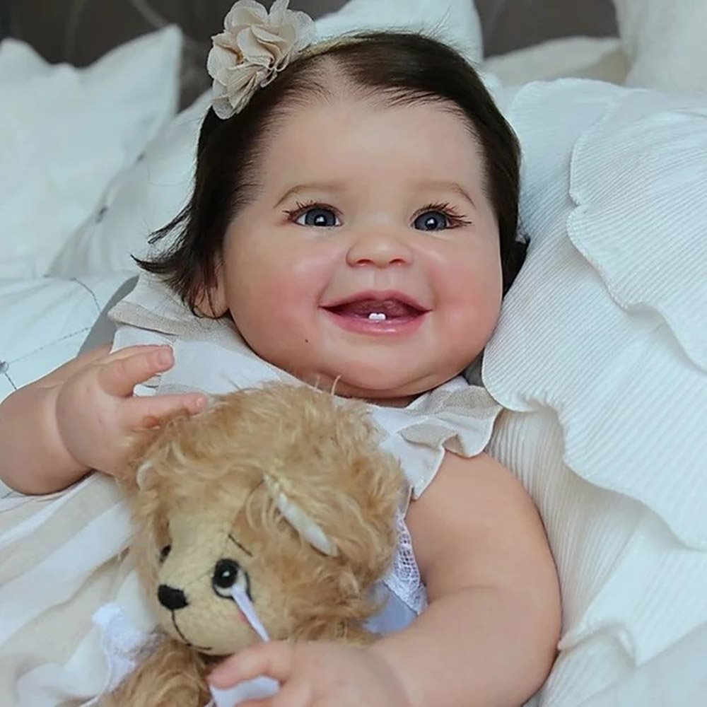 21''Lifelike Lovelyn Awake Reborn Juliana Doll