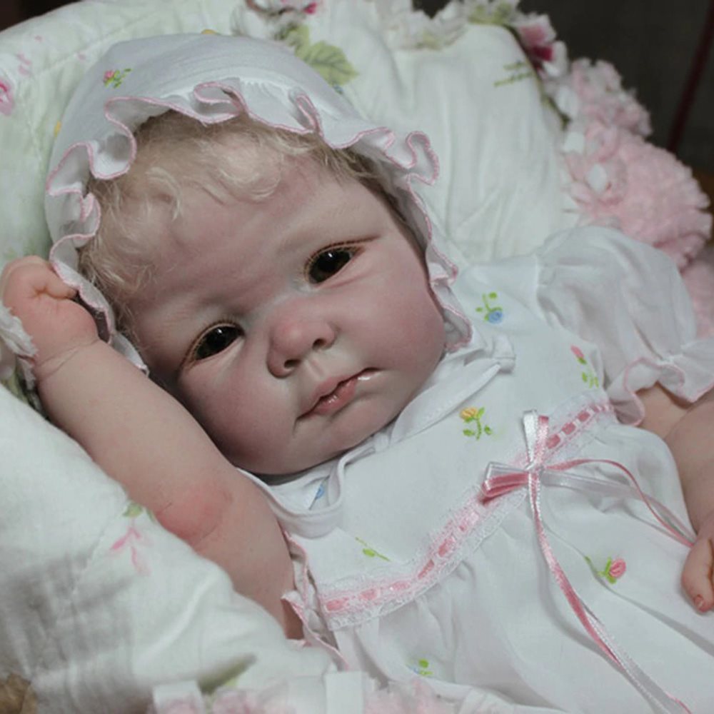 "17'' Real Lifelike Lisa Reborn Baby Doll Girl Toy "