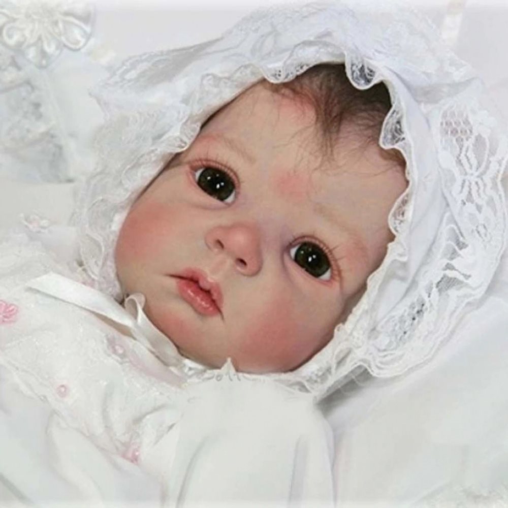"17'' Real Lifelike Lisa Reborn Baby Doll Girl Toy "